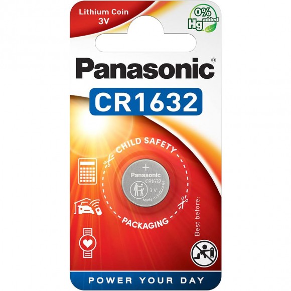 Panasonic CR1632 Coin Battery Cell